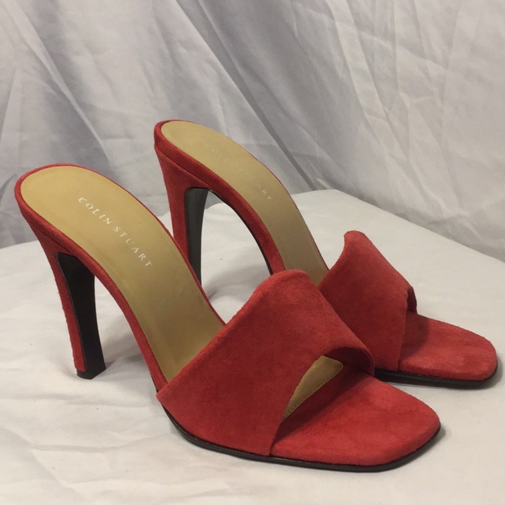 Colin Stuart does this suede rust mule! - Picture 1 of 5